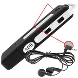 Pen Espiao Micro Escuta Ambiente Mini Gravador De Voz Para