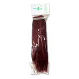 Pena De Pato Ponta Redonda 20 A 30cm 100g apx 45 Unidades Cor Vinho