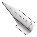Pena Lamy Z50 Caneta Tinteiro Silver Média M