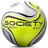 Penalty Society 8 X, Bola De Futebol Adulto Unissex, Branco (white), 0.69