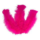 Penas Coloridas 200 Uni Arranjos Com Bexigas E Balões Cor Pink