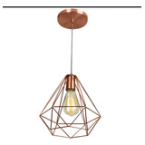 Pendente Colmeia Rose Gold