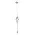 Pendente De Vidro Organika 50cmx13,5cm Bella Iluminação Wt