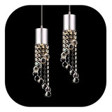 Pendente Duplo Cristal Legitimo
