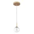 Pendente Fantasy Crystal G9 1 Luz Gold Mdr1g9pdgd Bronzearte