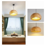 Pendente Fibra Natural Bambu