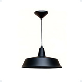 Pendente Industrial Textura Retro Mesa Ou Bancada Cor Preto 110v 220v