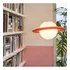 Pendente Infantil Saturno Laranja E Branco - 1-e27 - Usare Designer 110v/220v