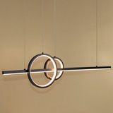 Pendente Led Linear Preto