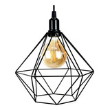 Pendente Luminaria Diamante Aramado