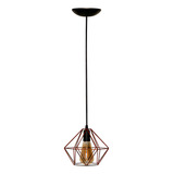 Pendente Luminaria Diamante Aramado