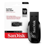 Pendrive 128gb Sandisk Cruzer Blade Ultra Shift 3 0 Original