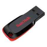 Pendrive 4gb Sandisk Cruzer Blade Usb 2 0 Flash Drive