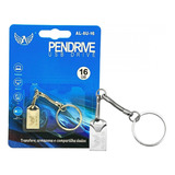 Pendrive Chaveiro 16gb Flash