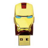 Pendrive Homem De Ferro 64gb Personalizado 