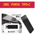 Pendrive Kingston Datatraveler 70 Dt70 Tipo C 64gb 3.2 Gen 1 Preto