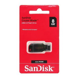 Pendrive Sandisk 8gb Cruzer