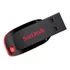Pendrive Sandisk Cruzer Blade 32gb 2.0 Preto E Vermelho