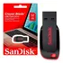Pendrive Sandisk Cruzer Blade 32gb Usb 2 0 Sdcz50 032g b35 Cor Preto Sem Tampa