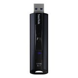 Pendrive Sandisk Extreme Pro Sdcz880-128g-g46 128gb 3.1 Gen 1 Lisa Preto