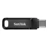 Pendrive Sandisk Ultra Dual Drive Go 07896001007024 128gb 3.2 Gen 1 Preto E Prateado