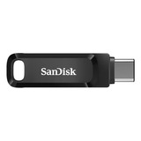 Pendrive Sandisk Ultra Dual Drive Go Sdddc3-032g-g46 128gb 3.1 Gen 1 Preto E Prateado