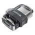 Pendrive Sandisk Ultra Dual M3.0 16gb 3.0 Preto E Transparente