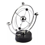 Pendulo Cinético De Newton Giratório Magnético P Decoração