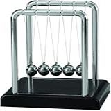 Pêndulo De Newton De Aço Inoxidável Decoração De Mesa Para Escritório 9 Cm