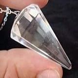 Pêndulo De Pedra Cristal De Quartzo