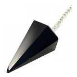 Pendulo De Pedra Obsidiana