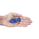 PÊNDULO EGÍPCIO QUARTZO AZUL - RADIESTESIA MESA RADIÔNICA -4 A 6- Cm