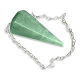 Pendulo Pedra Quartzo Verde