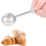 Peneira De Farinha Peneira De Farinha De Aço Inoxidável Para Assar Peneiras De Cozimento Com Uma Mão ótima Varinha De Pó Para Peneirar Bolos E Especiarias XVBITOR