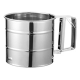 Peneira De Farinha Portátil De Aço Inoxidável Semiautomática