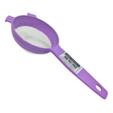 Peneira De Plástico Utensílio Casa Cozinha 7cm C 12 Un