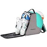 PENGDA Bolsa Para Botas De Esqui Bolsa Infantil Impermeável Para Botas De Esqui E Snowboard Bolsa De Viagem Para Botas De Esqui E Capacete Para óculos Luvas Roupas De Esqui E Armazenamento De
