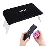 PENNY73 Secador De Unhas Dobrável Com Tela Sensível Ao Toque Portátil Lâmpada UV De 36 W Lâmpadas De Formato Arqueado Para Ferramentas De Manicure E Arte De Unhas USB