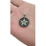 Pentagrama Pingente 7 Metais Tetragrammaton Delicado 2 3 Cm 