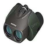 Pentax Binóculos Verdes UP 8 16x21 Verde Totalmente Multi Revestimento Zoom Tripé Soquete Fornece