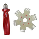 Pente De Aletas Para Condensador Evaporador 6 8 10 12 14 15