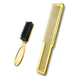 Pente De Corte Profissional Clipper E Escovinha De Disfarce