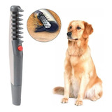 Pente Eletrico Automático Desembolador De Pelos Gato Cão Pet