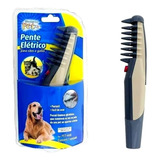 Pente Elétrico Desembolador Pelos Gatos E Cães Pet Aço Inox