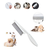 Pente Fino Inox Pet Remove Anti Pulga Carrapato P Cães Gatos