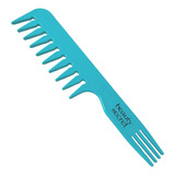 Pente Jacaré Beauty Secret Azul Tiffany Desembaraçador Cor Azul celeste
