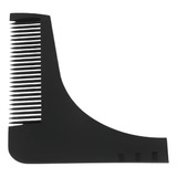 Pente Molde E Alinhador De Barba Preto The Beard Shaper Cor Cores Neutras