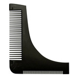Pente Para Barba Modelador Régua Preto Santa Clara