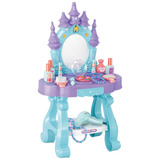 Penteadeira Castelo Emite Luz E Som Princesa Infantil
