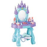 Penteadeira Castelo Emite Luz E Som Princesa Infantil